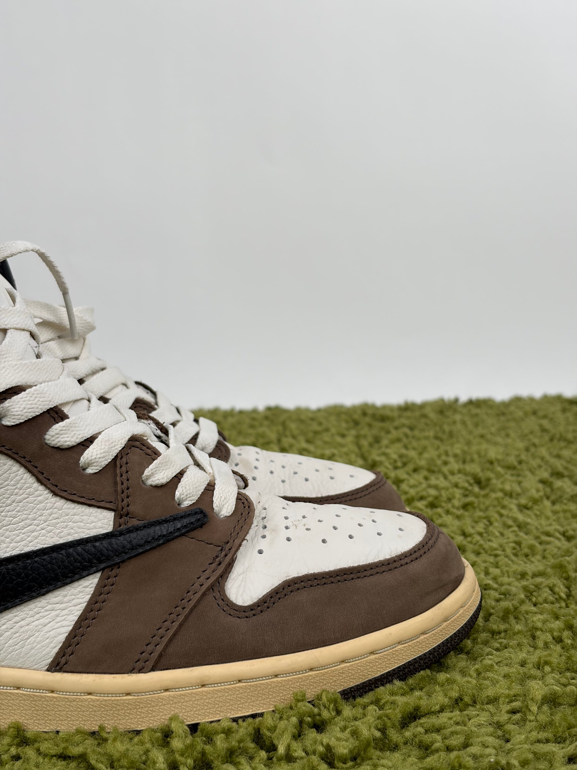 Nike X travis Scott High Size 46 marroni nere e bianche