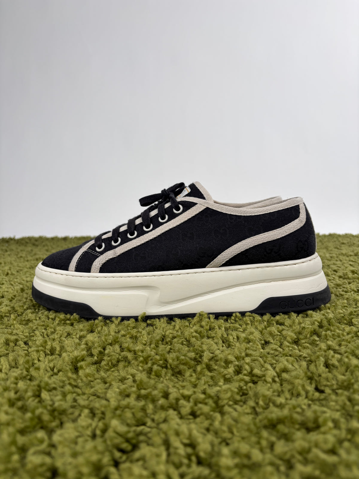 Gucci Tennis Platform Nero 8+
