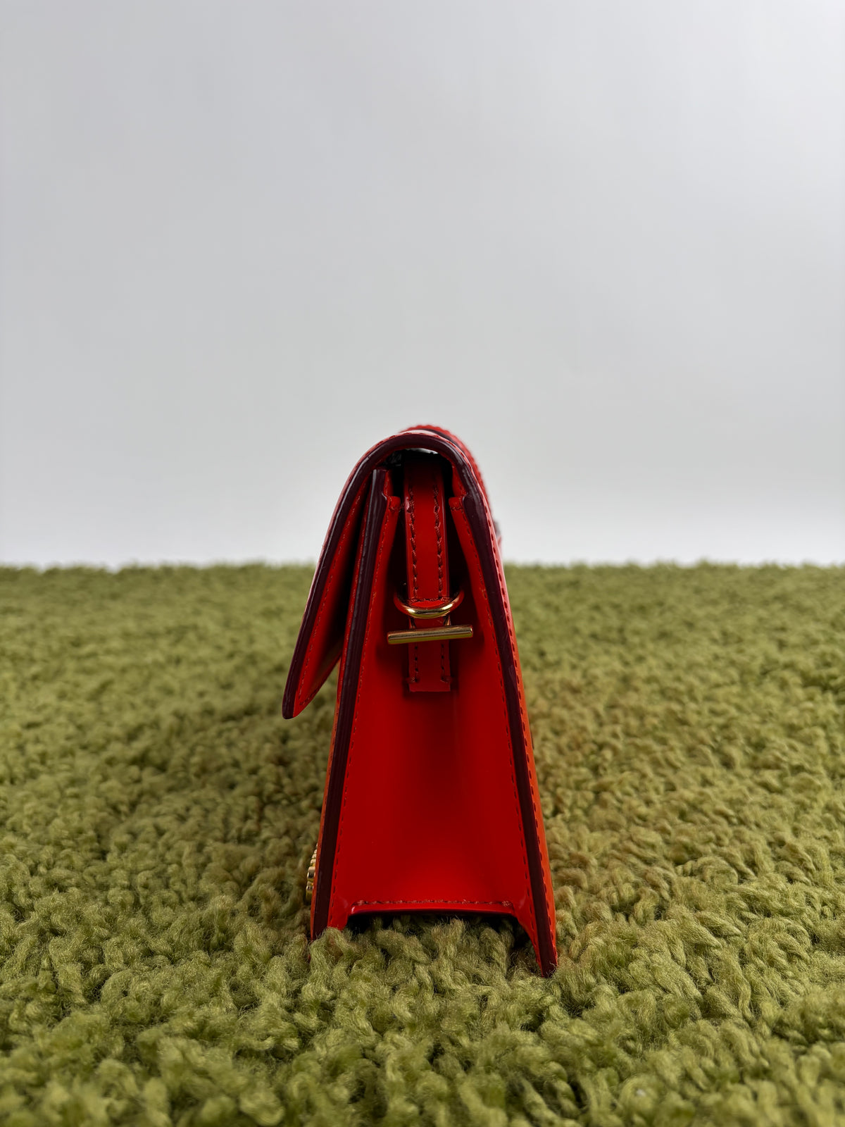 Borsa Jacquemus Le Bambino Long Rossa