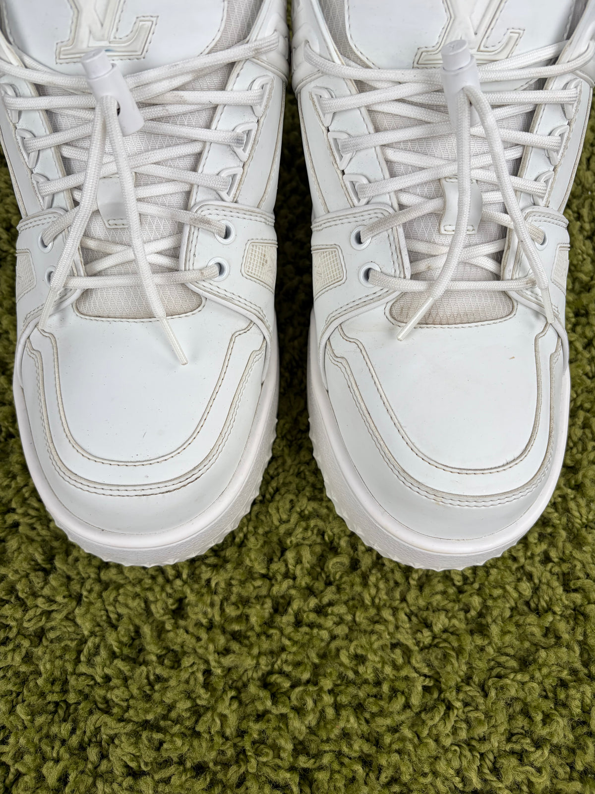 Louis Vuitton Trainer Maxi Bianco 8.5