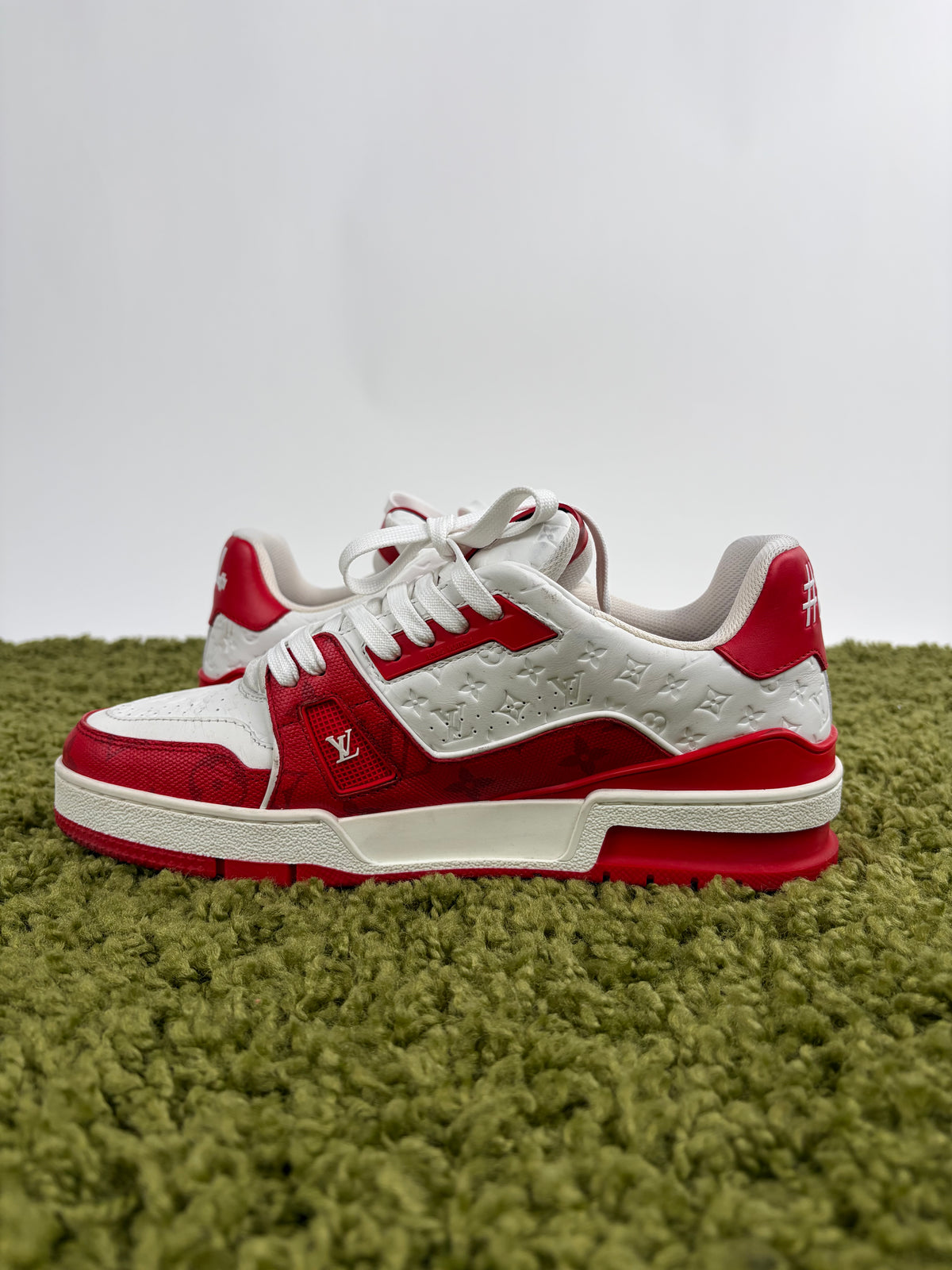 Louis Vuitton Trainer Rosso 6