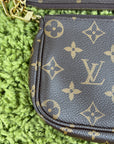Borsa Louis Vuitton Multi Pochette Marrone