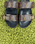Mule Bom Dia  Louis Vuitton Marrone