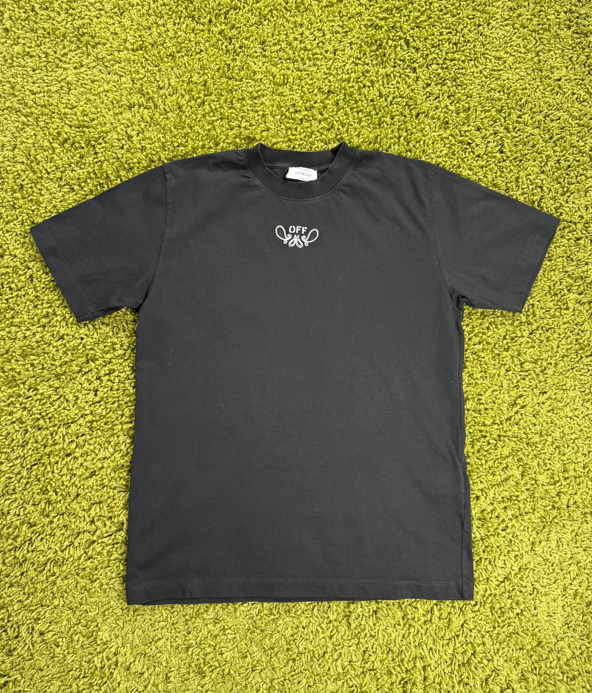 T-Shirt Bandana arrow skate Off White Nera M