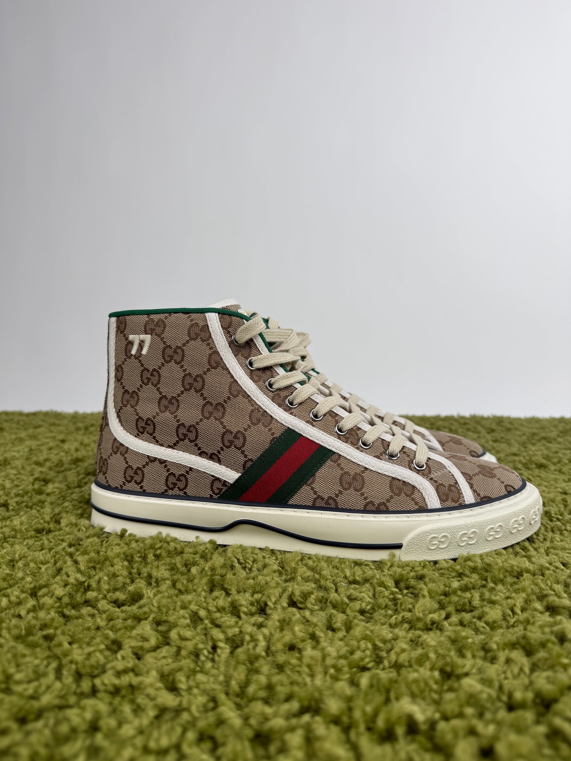 Gucci Tennis Alta Beige 9+