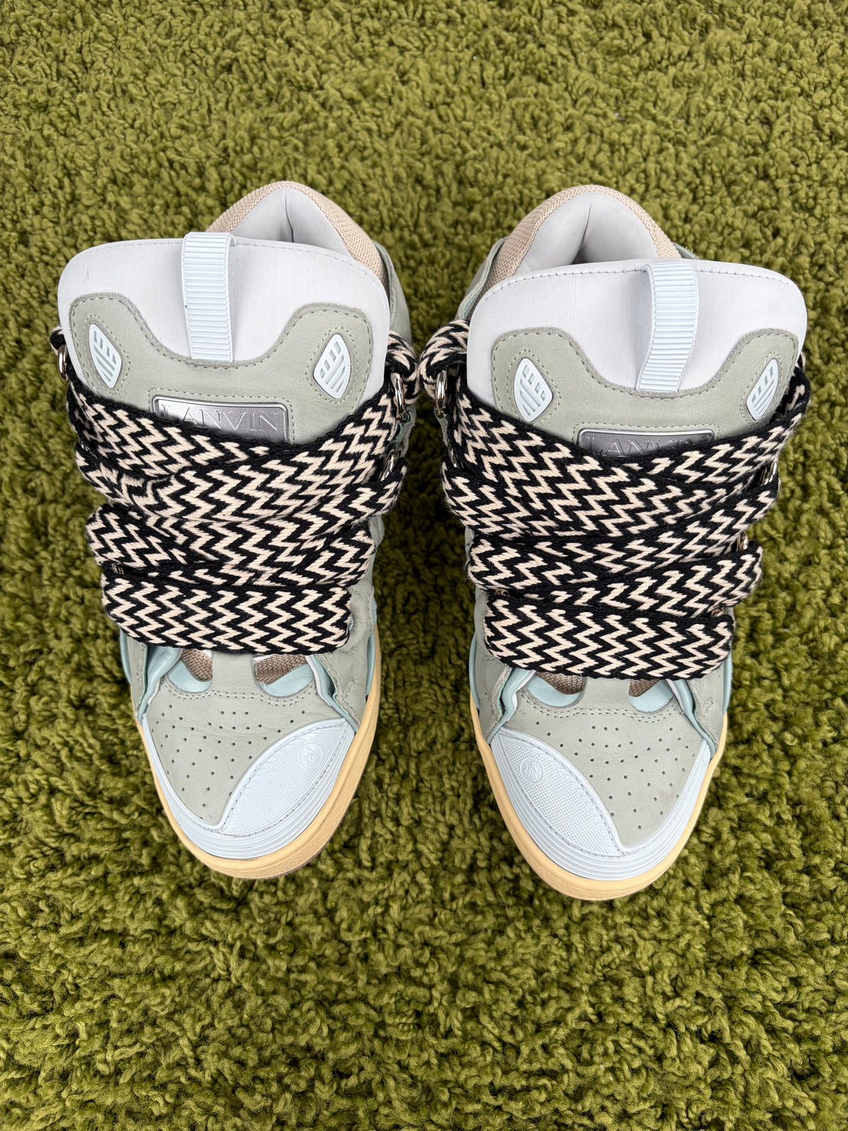Lanvin Curb Sneaker Azzurra 43