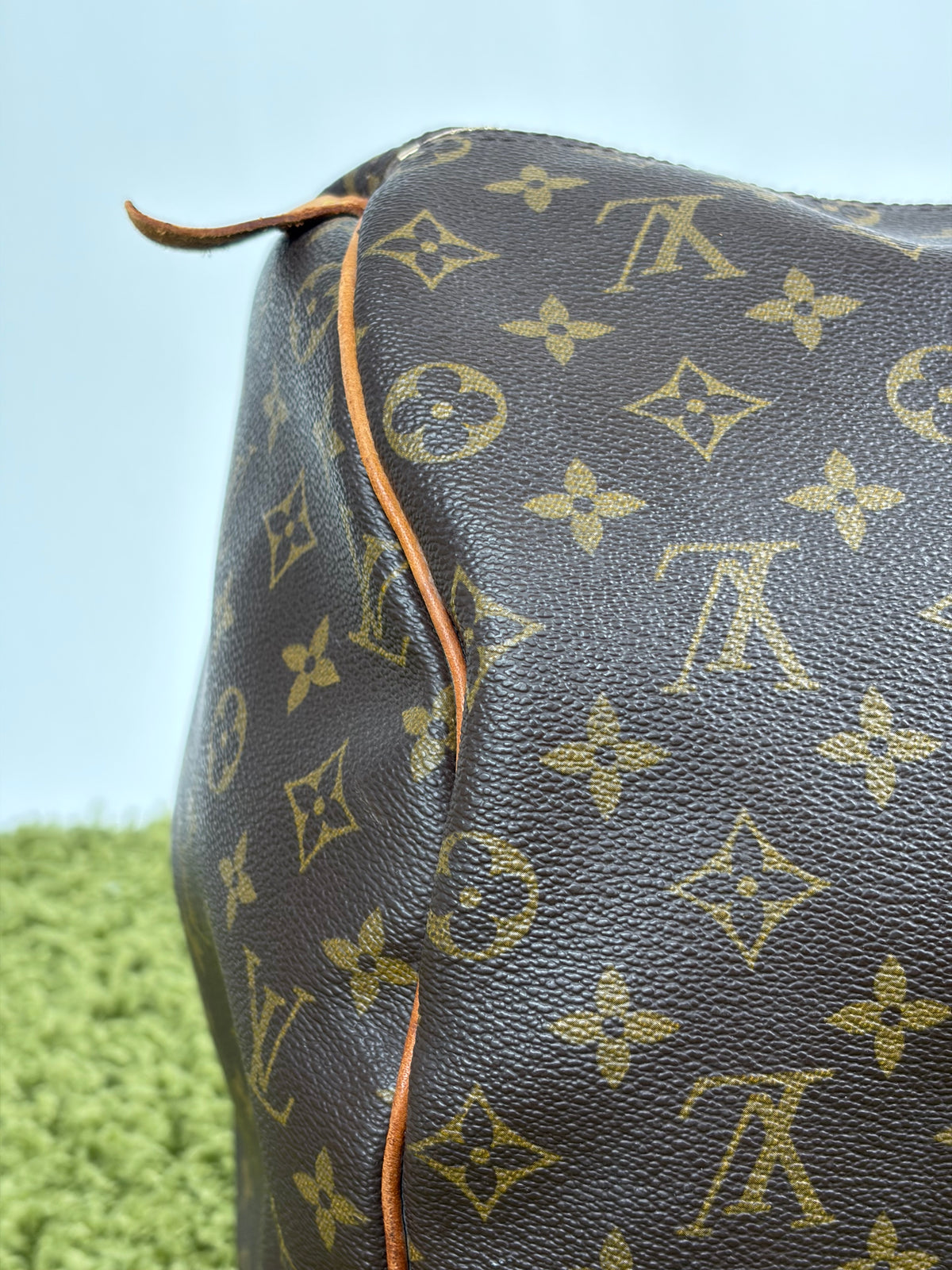 Borsone da viaggio Keepal Louis Vuitton Marrone