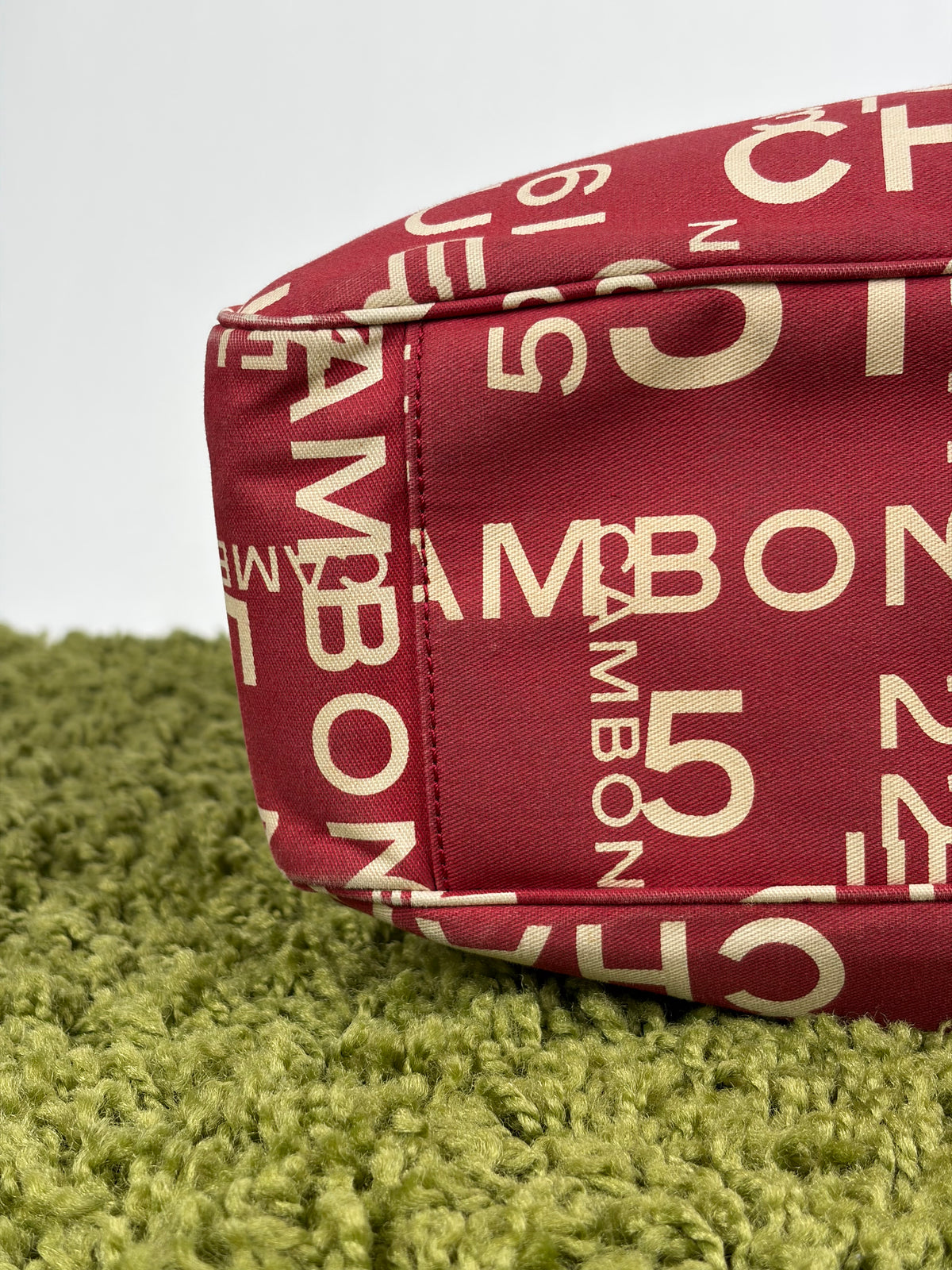 Borsa tote vintage Chanel 31 Rue cambon Rosso