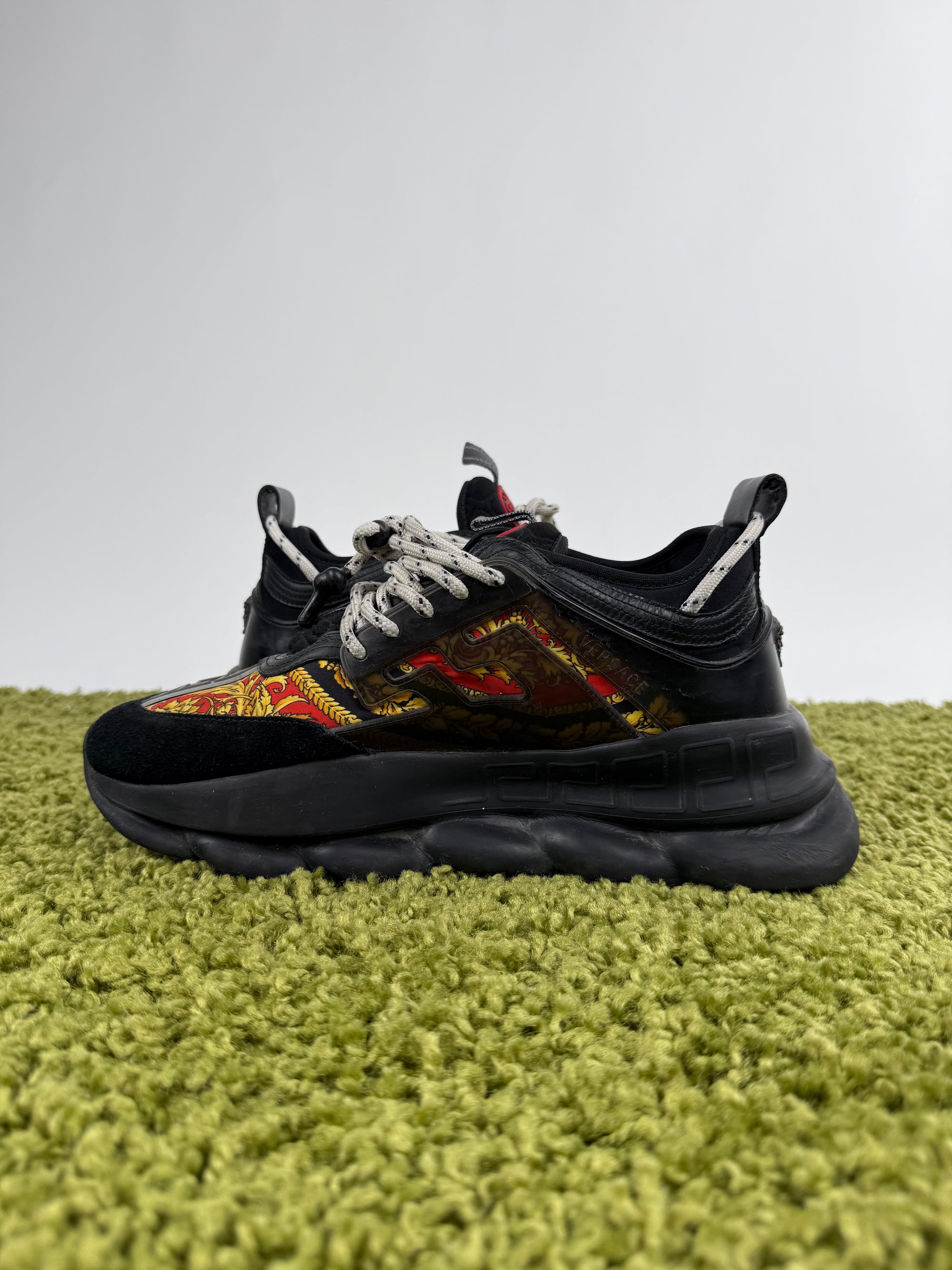 Versace Chain Sneaker Nere 43