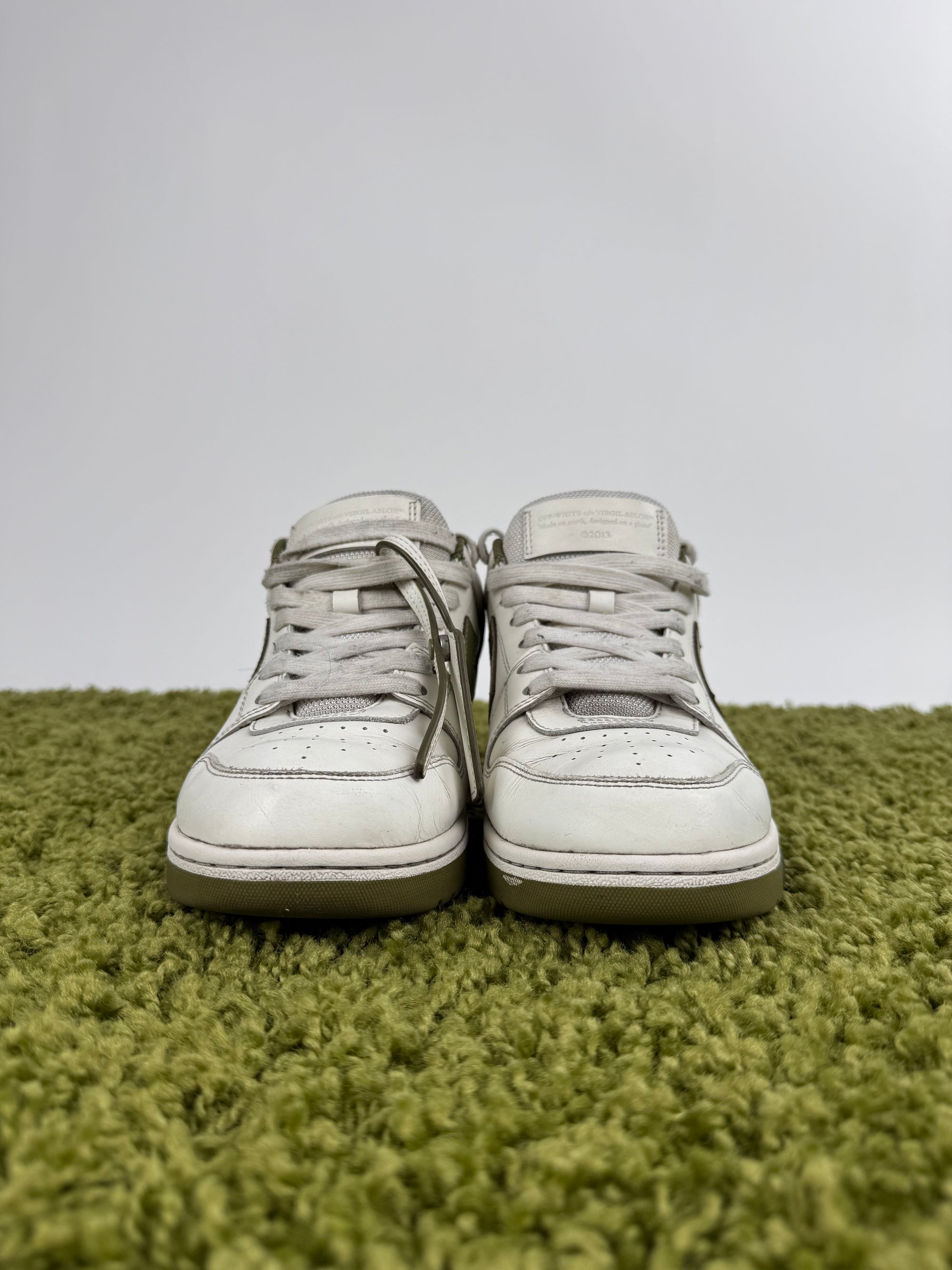 Off White Out Of Office bianche Verdi 40.5