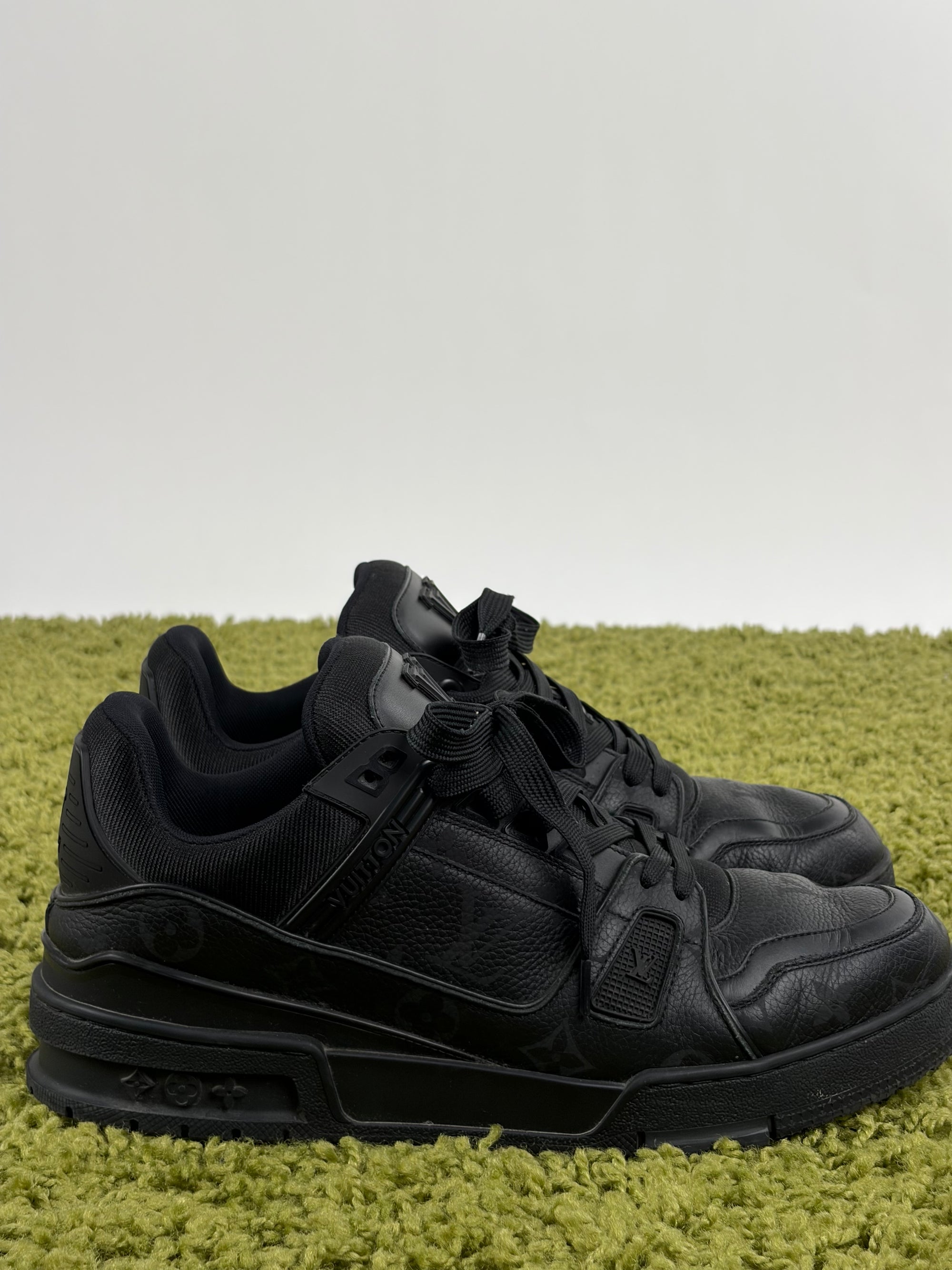 Louis vuitton trainer Size 8=42 calza 43 nera