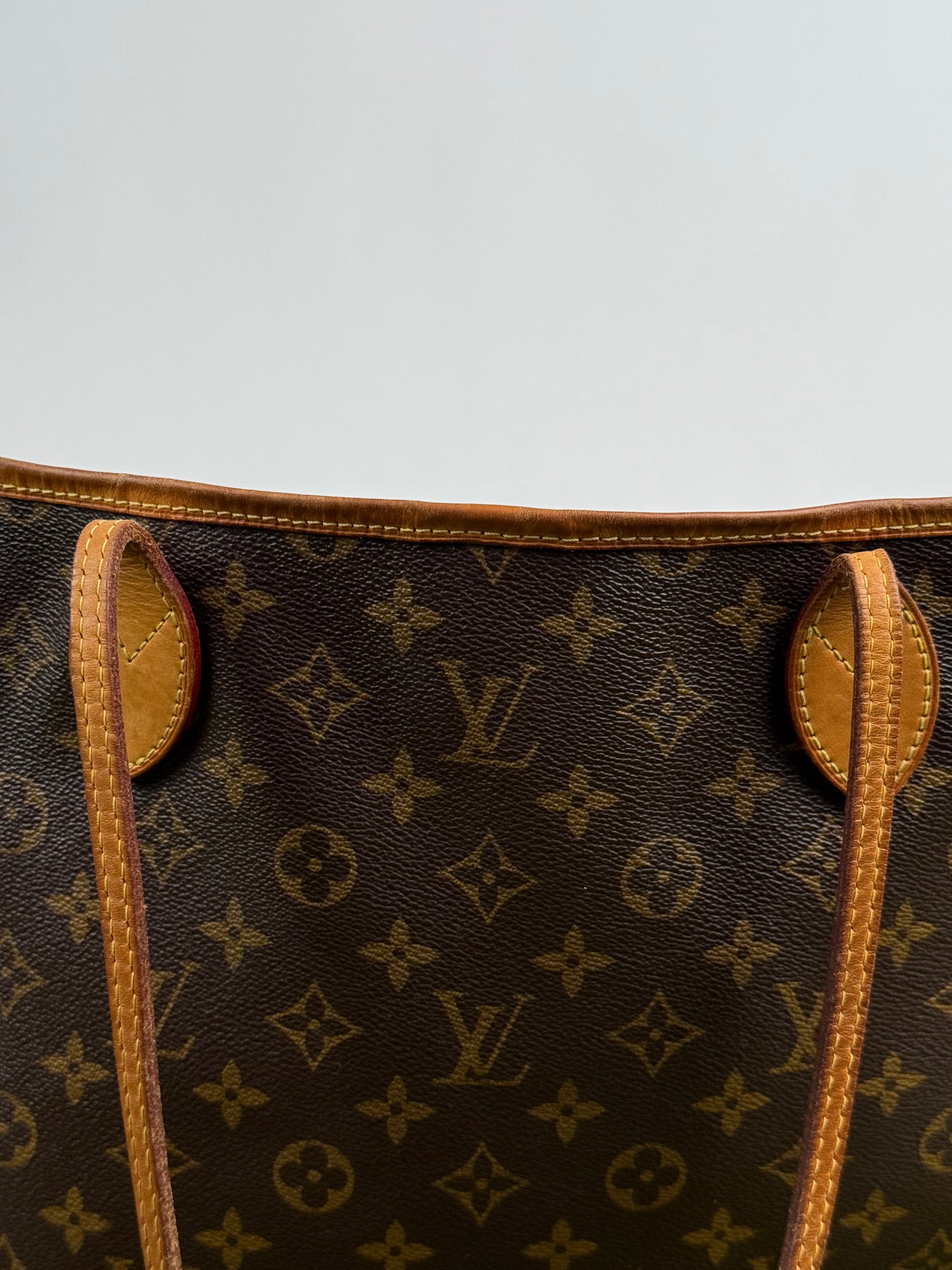 Borsa Neverfull MM monogram Louis Vuitton Marrone