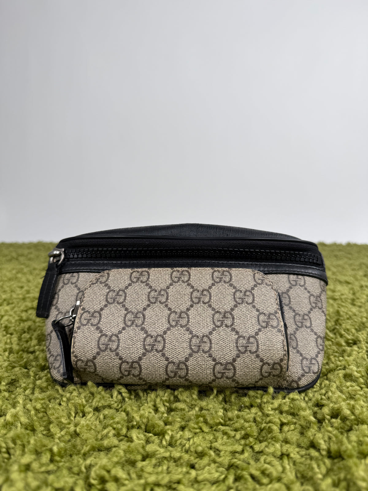 Marsupio Gucci Monogram In tela Beige