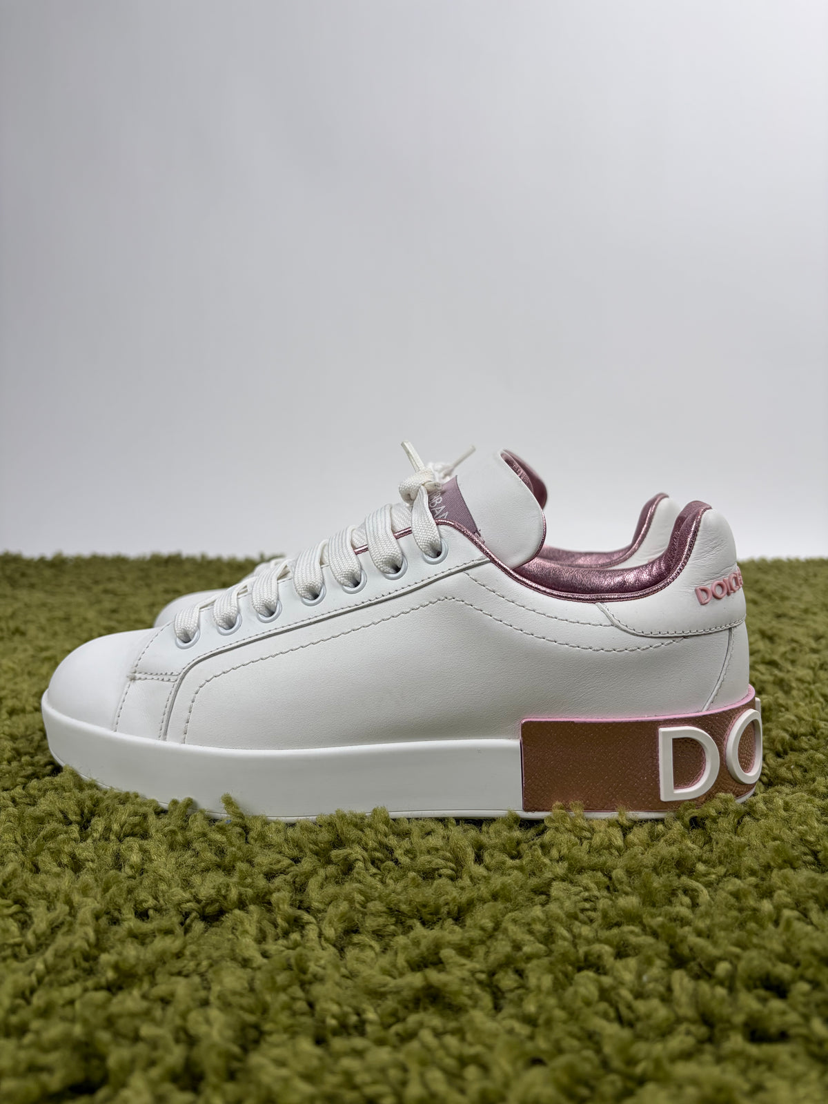 Dolce&amp;Gabbana Portofino Bianca Rosa 39