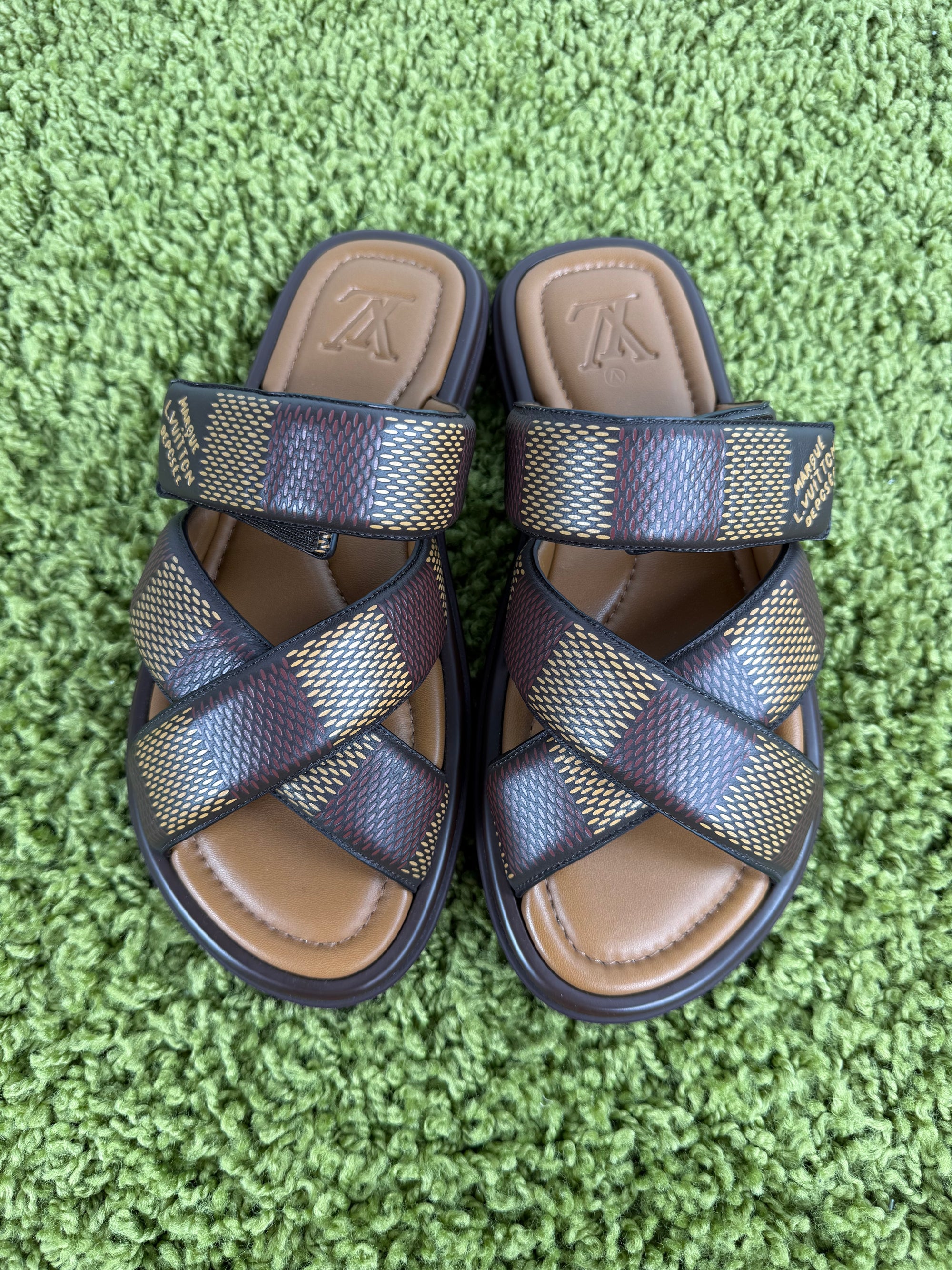 Sandalo Louis Vuitton Marrone 7