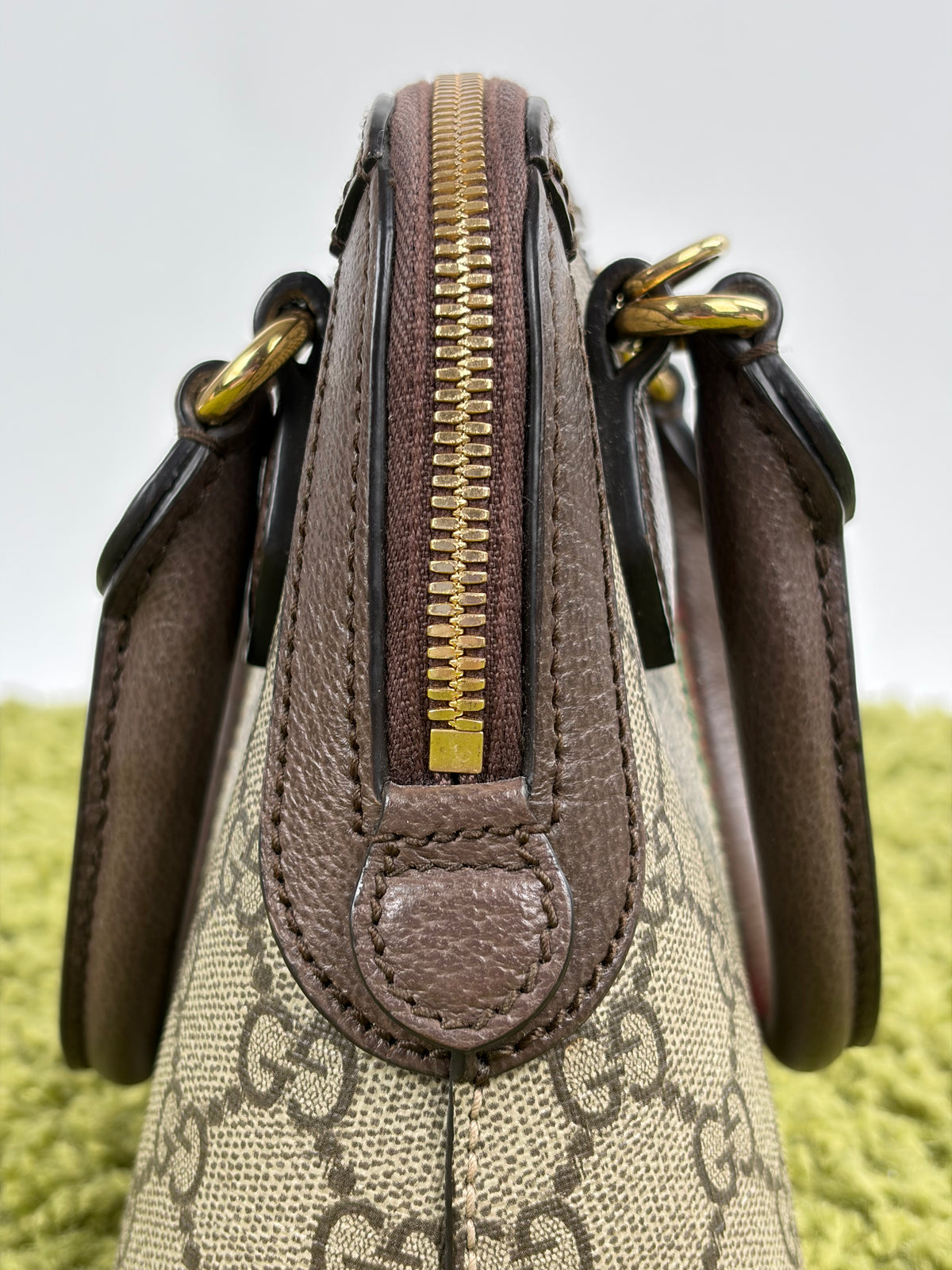 Mini Borsa a Mano Ophidia Gucci Beige