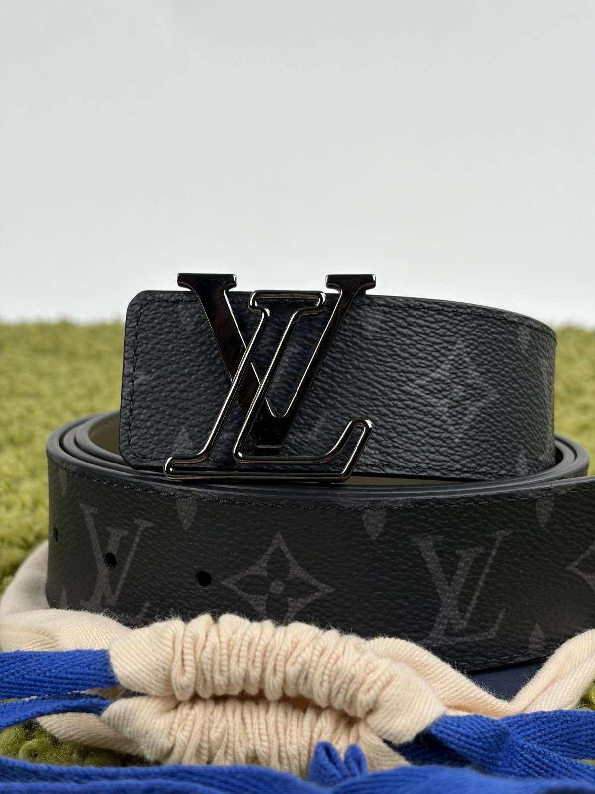 Cintura Louis Vuitton Reversibile Nero 110/44 127cm - Second Hand Di Fiore