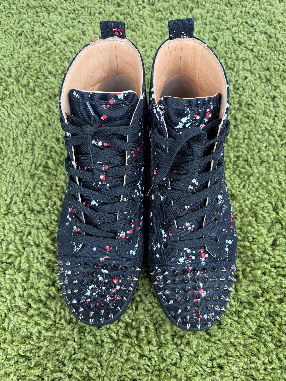 Christian Louboutin Spikes High Nera Multicolor 41