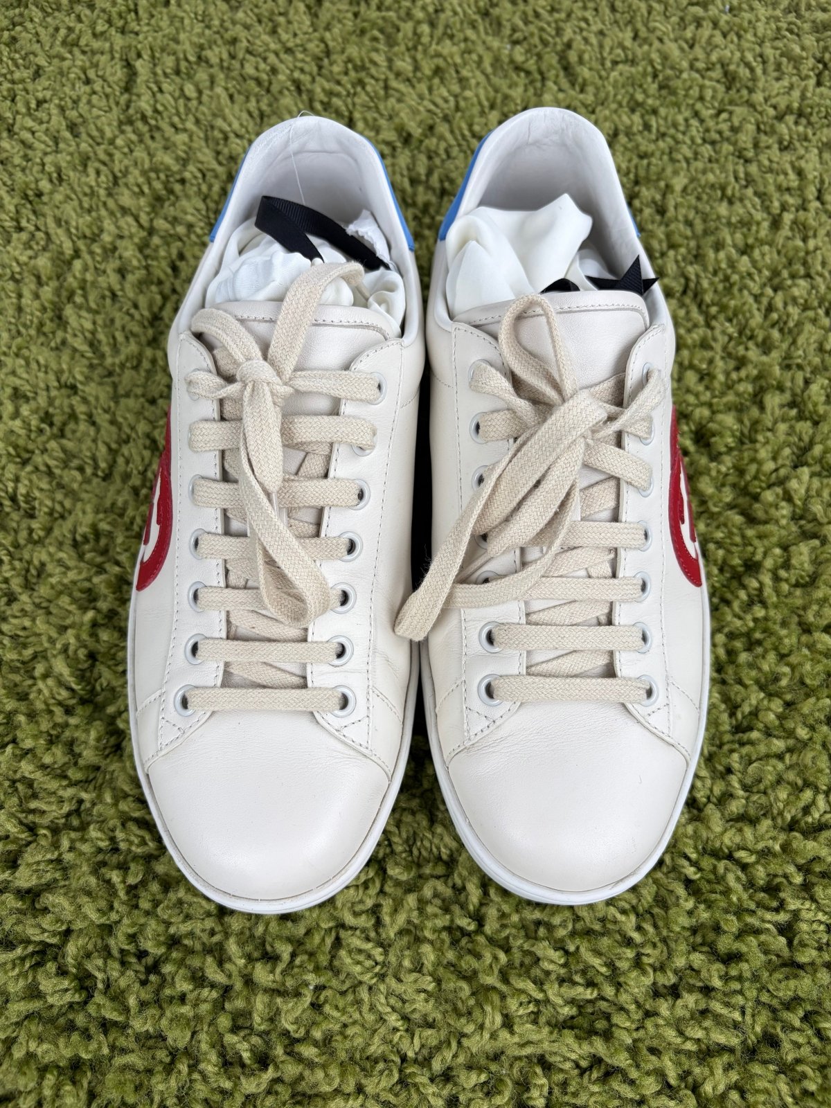 Gucci Ace Beige Multicolor 6.5 - Second Hand Di Fiore