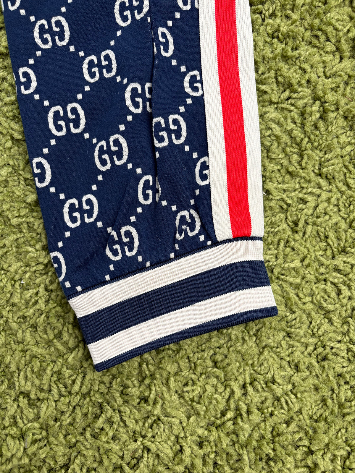 Pantalone Gucci Blu Multicolor L