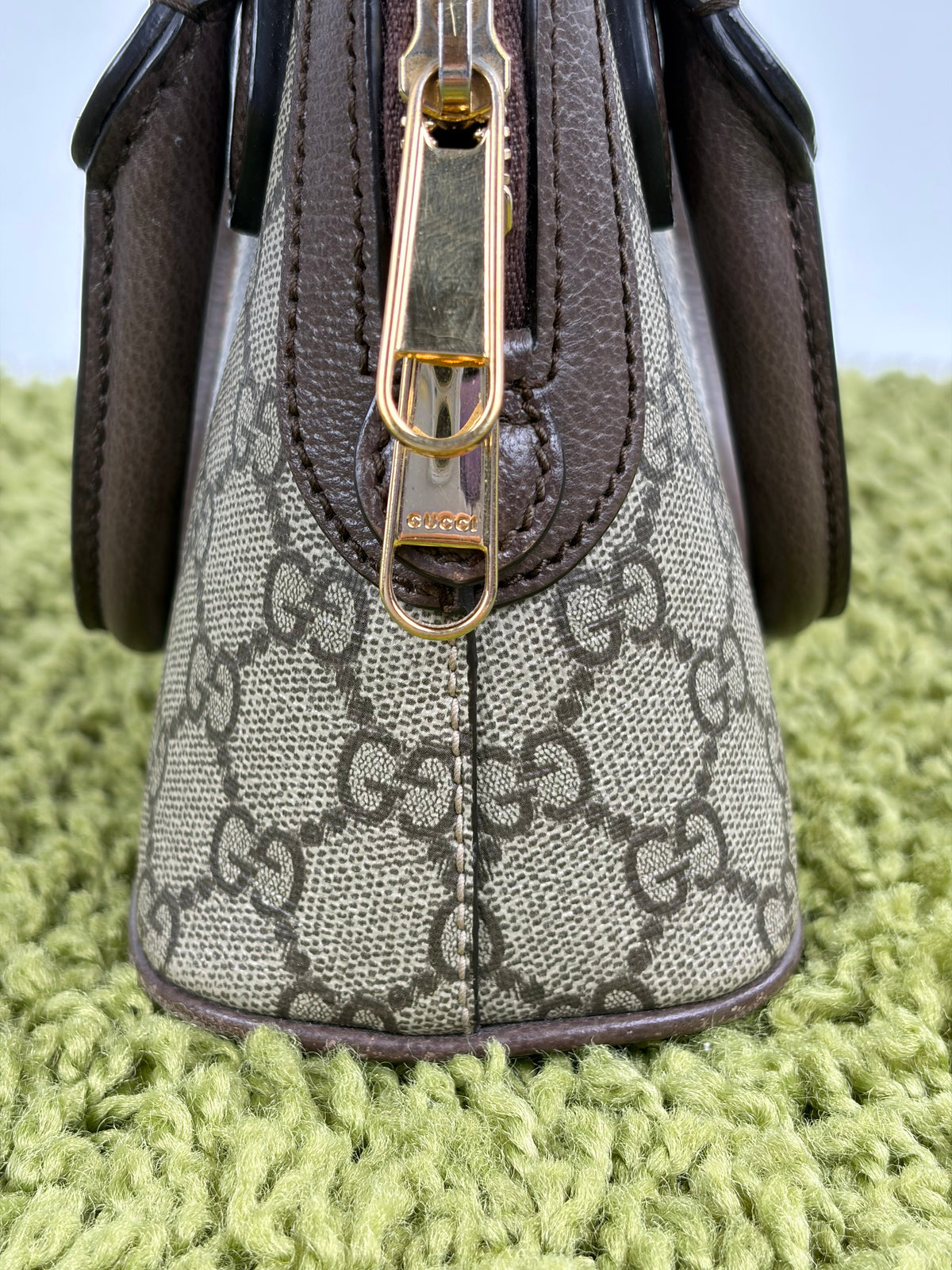 Mini Borsa a Mano Ophidia Gucci Beige