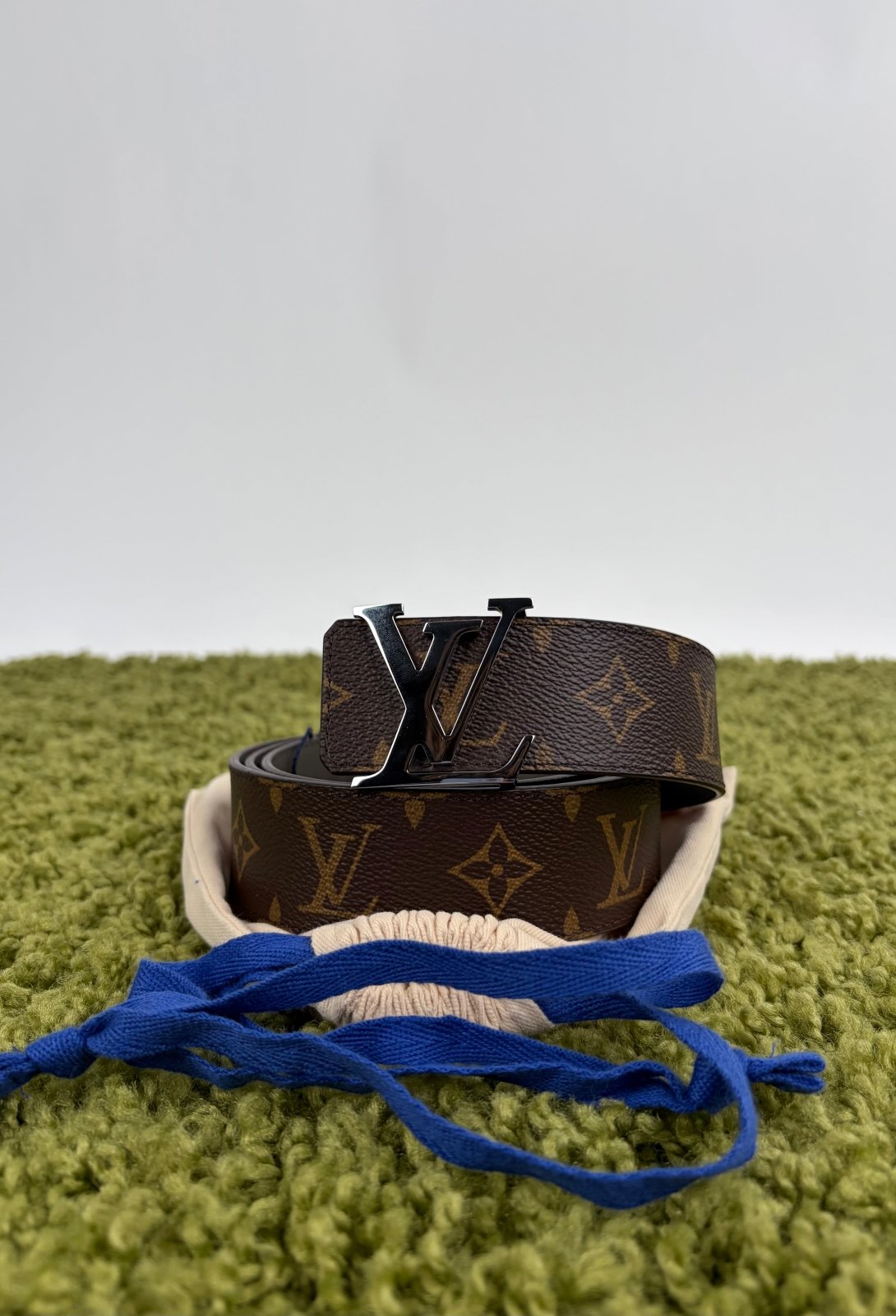 Cintura Louis Vuitton Reversibile Marrone 110/44 127cm - Second Hand Di Fiore