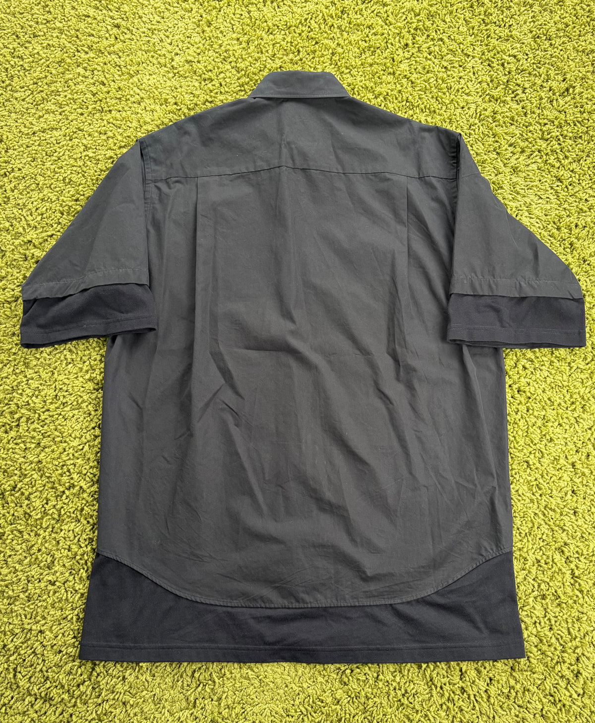 Camicia Balenciaga doppio strato Nera 37