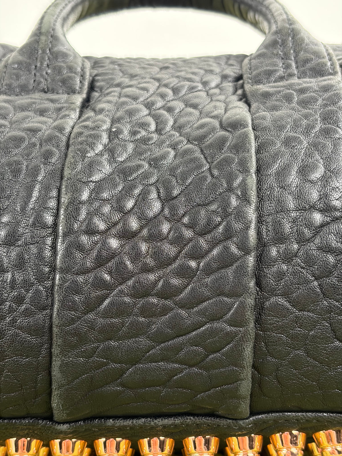 Borsa Alexander Wang Rockie in pelle nera