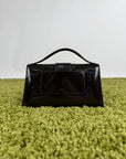 Jacquemus la grande bambino marrone lucida