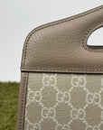 Borsa Gucci Ophidia Cut Out Handle Tote Beige