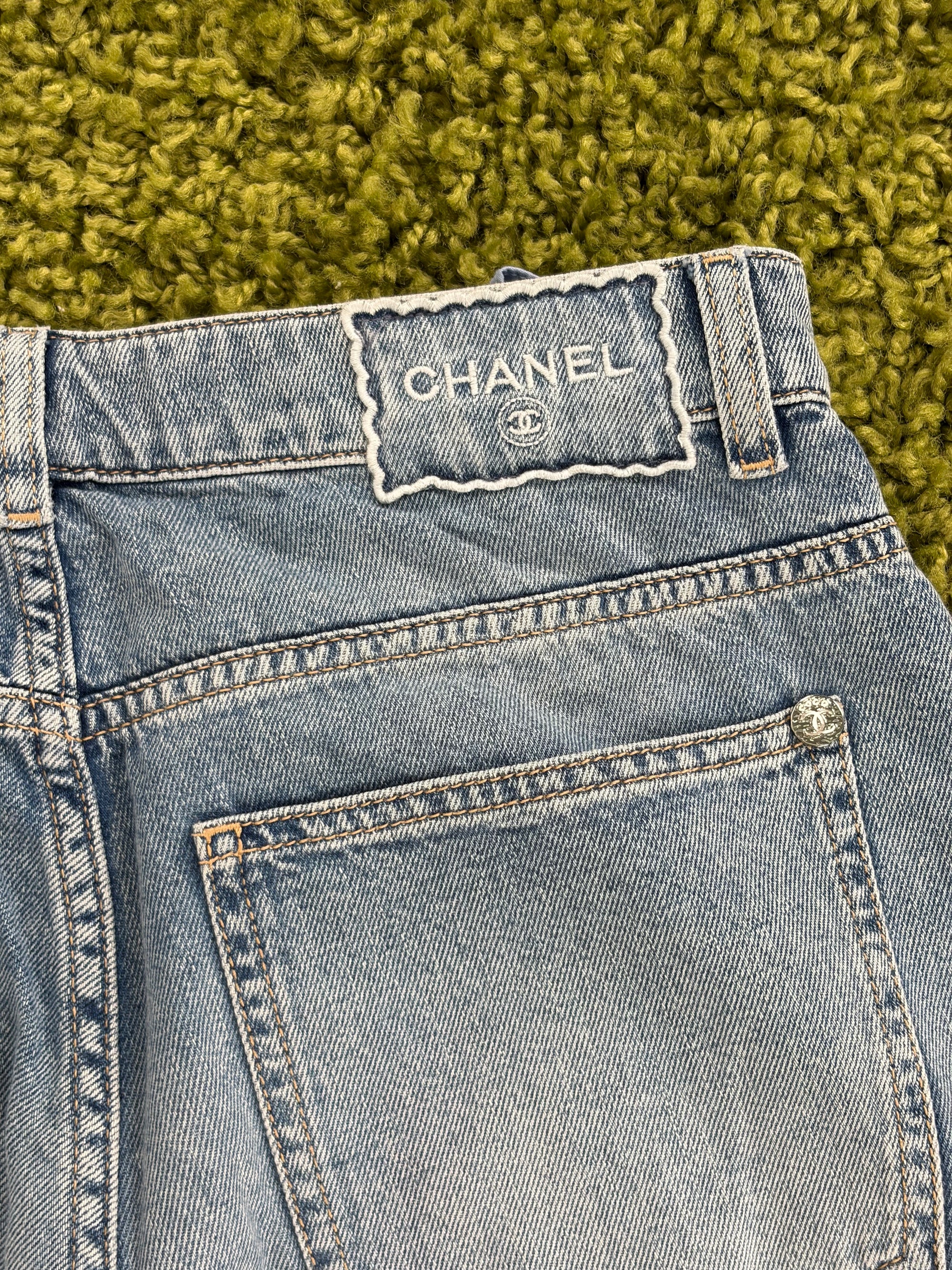 Completo Chanel Size 36/38 in denim