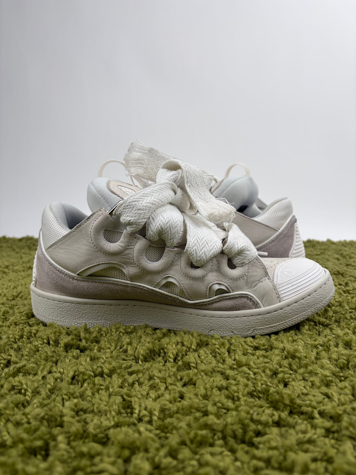 Lanvin Curb Sneaker Bianca 42