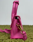 Borsa Jacquemus Le Chiquito Noeud Rosa