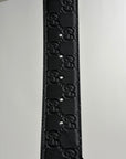 Cintura Gucci Nera 95/38 110cm
