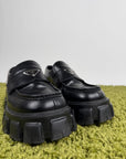 Mocassini Prada Neri in pelle 8.5