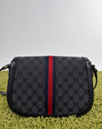 Borsello Balenciaga X Gucci nero rosso e blu
