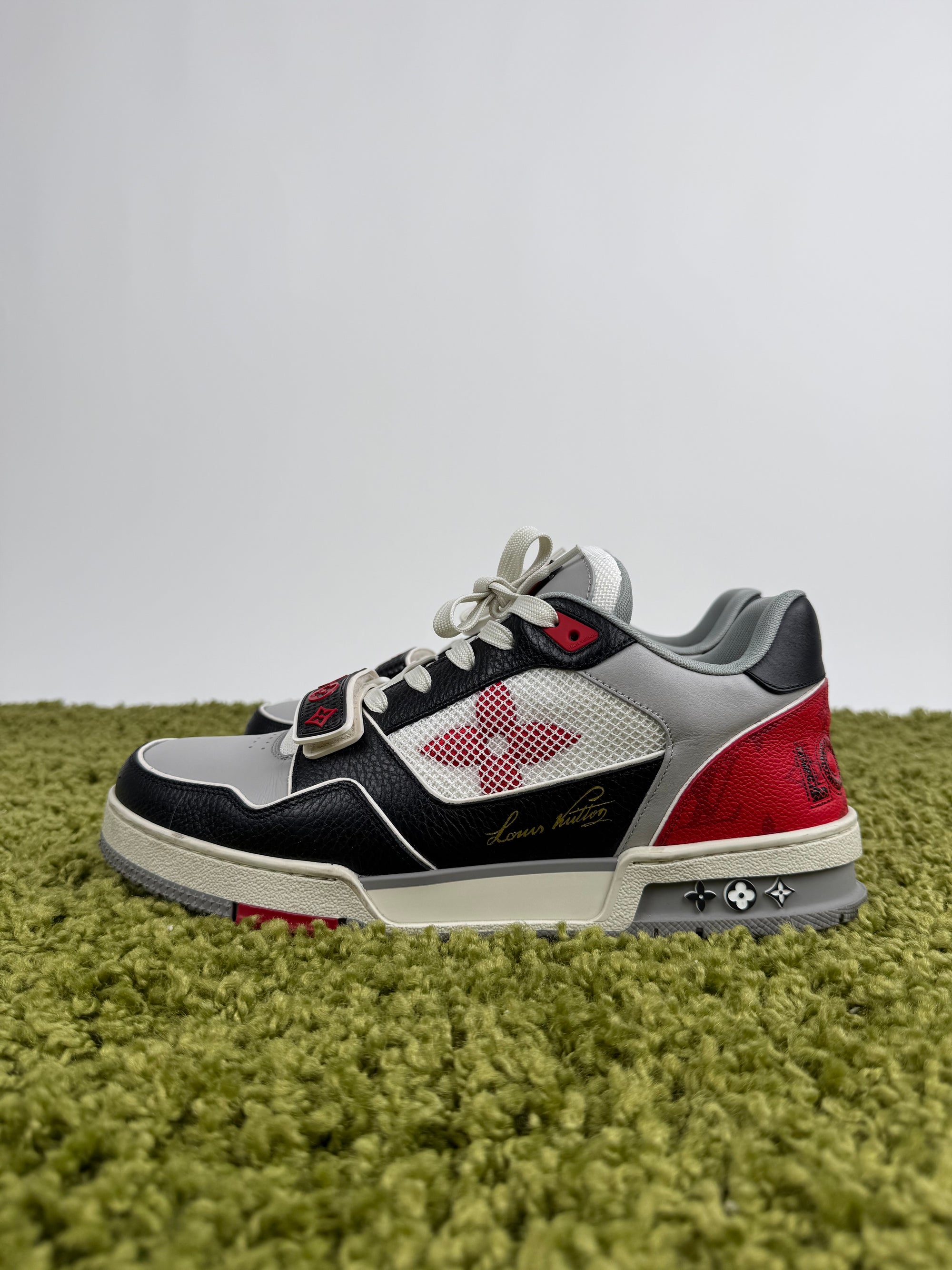 Louis Vuitton Trainer Nera multicolor 9
