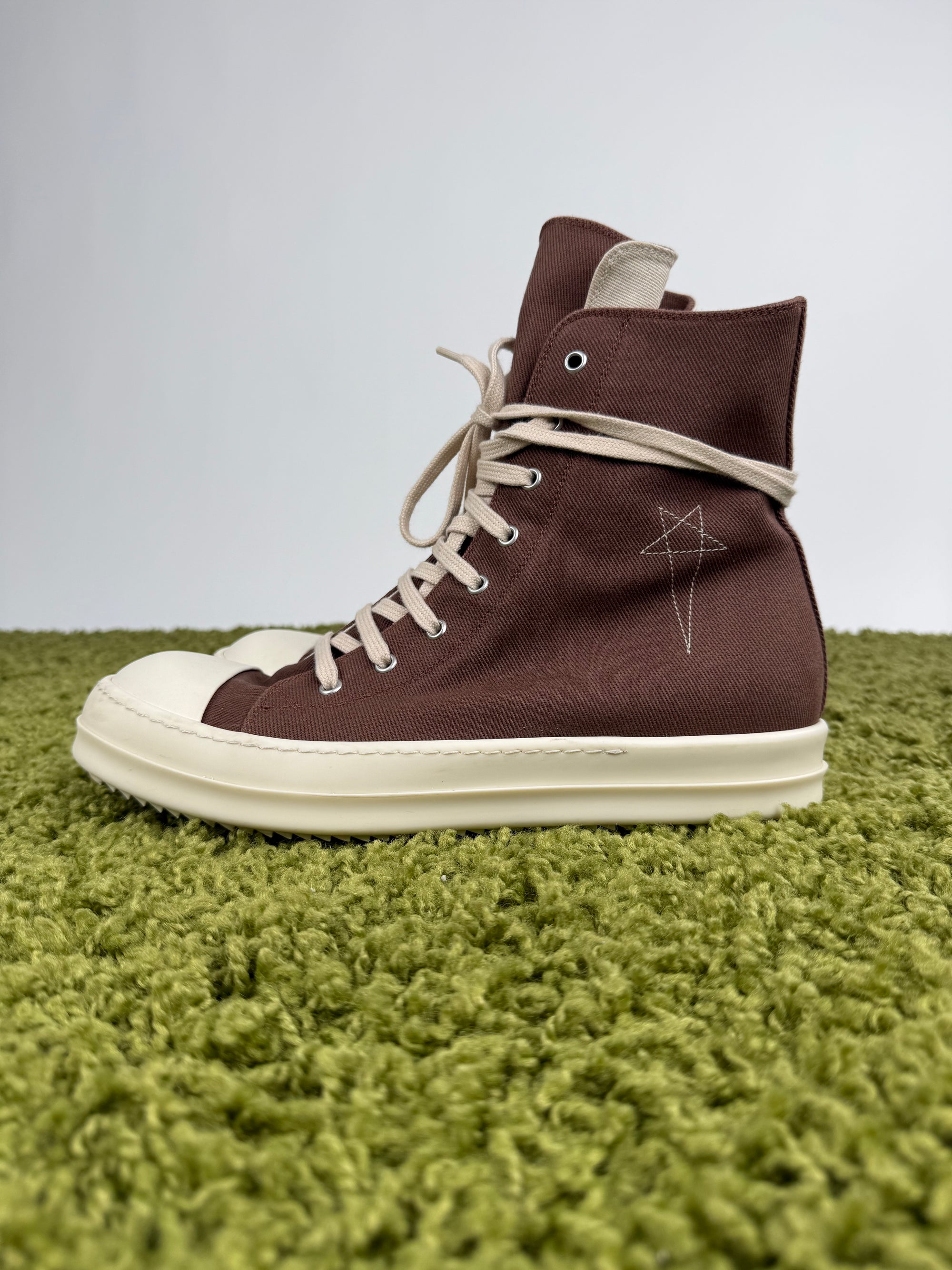 Rick Owens Ramones DRKSHDW marrone 44