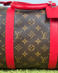 Keepall Bandoulière 45 Louis Vuitton Marrone Rosso