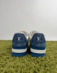 Louis Vuitton Trainer In Denim Blu 8