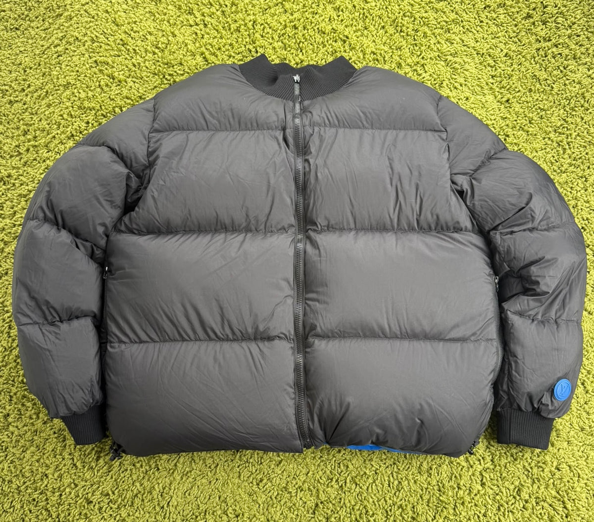 Giubbotto Louis Vuitton Bouson Blu Nero Reversibile