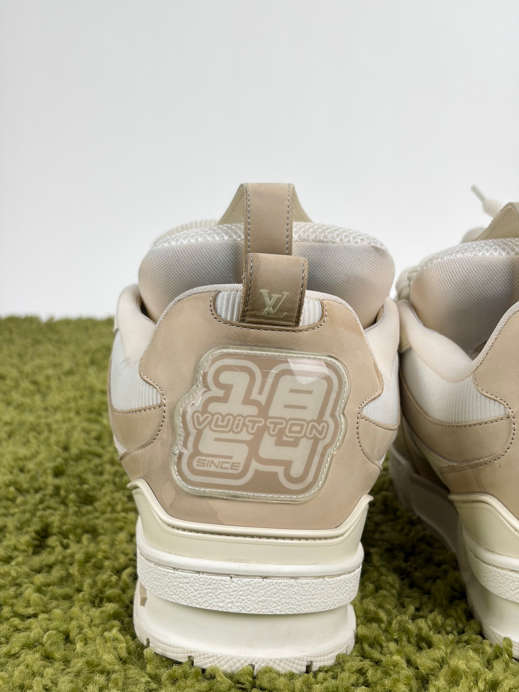 Louis vuitton skate Size 8=42 calza 43 beige e bianca