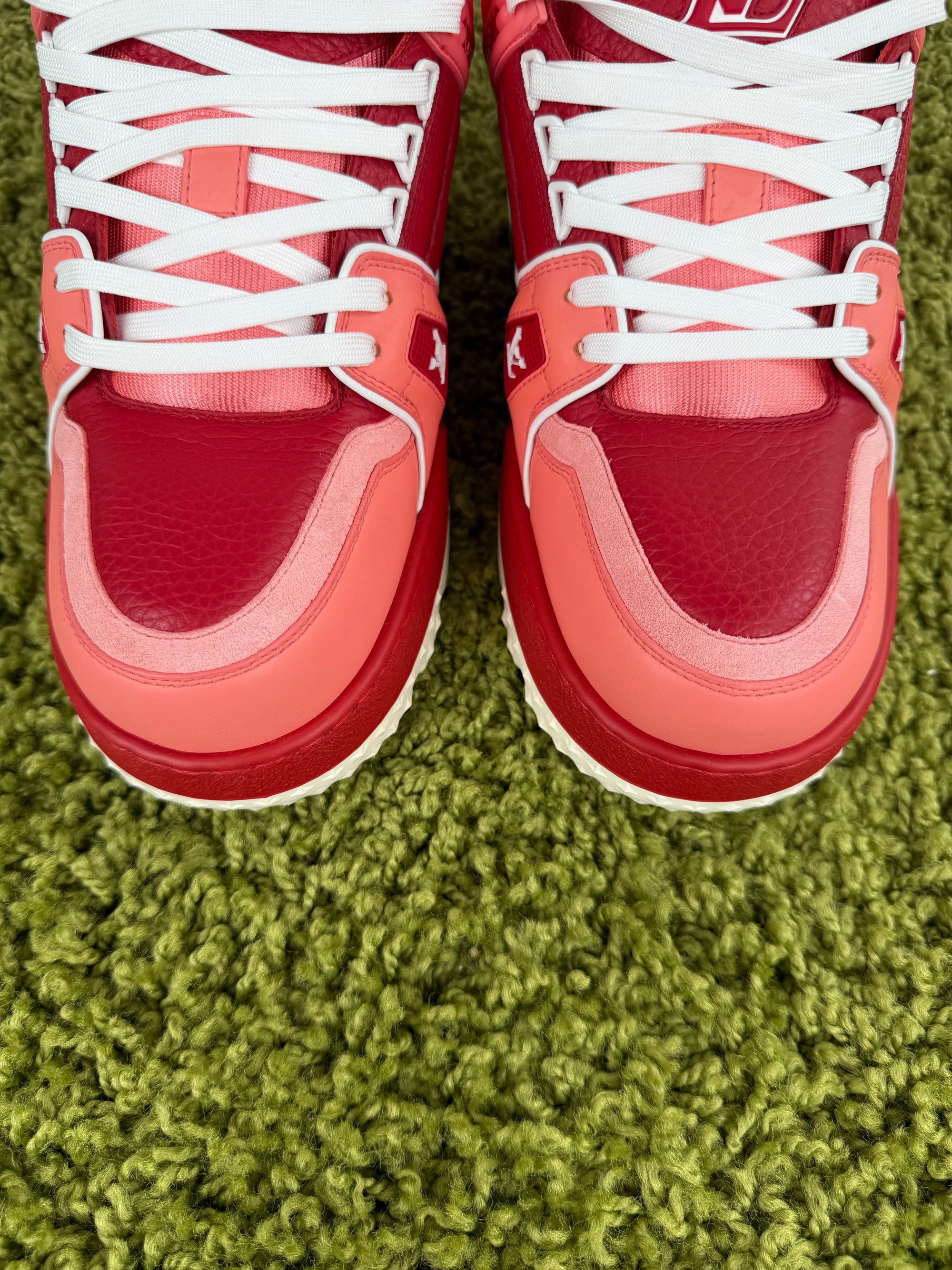 Louis Vuitton Trainer Maxi Rosse 7