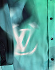 Camicia Louis Vuitton Blu Verde S