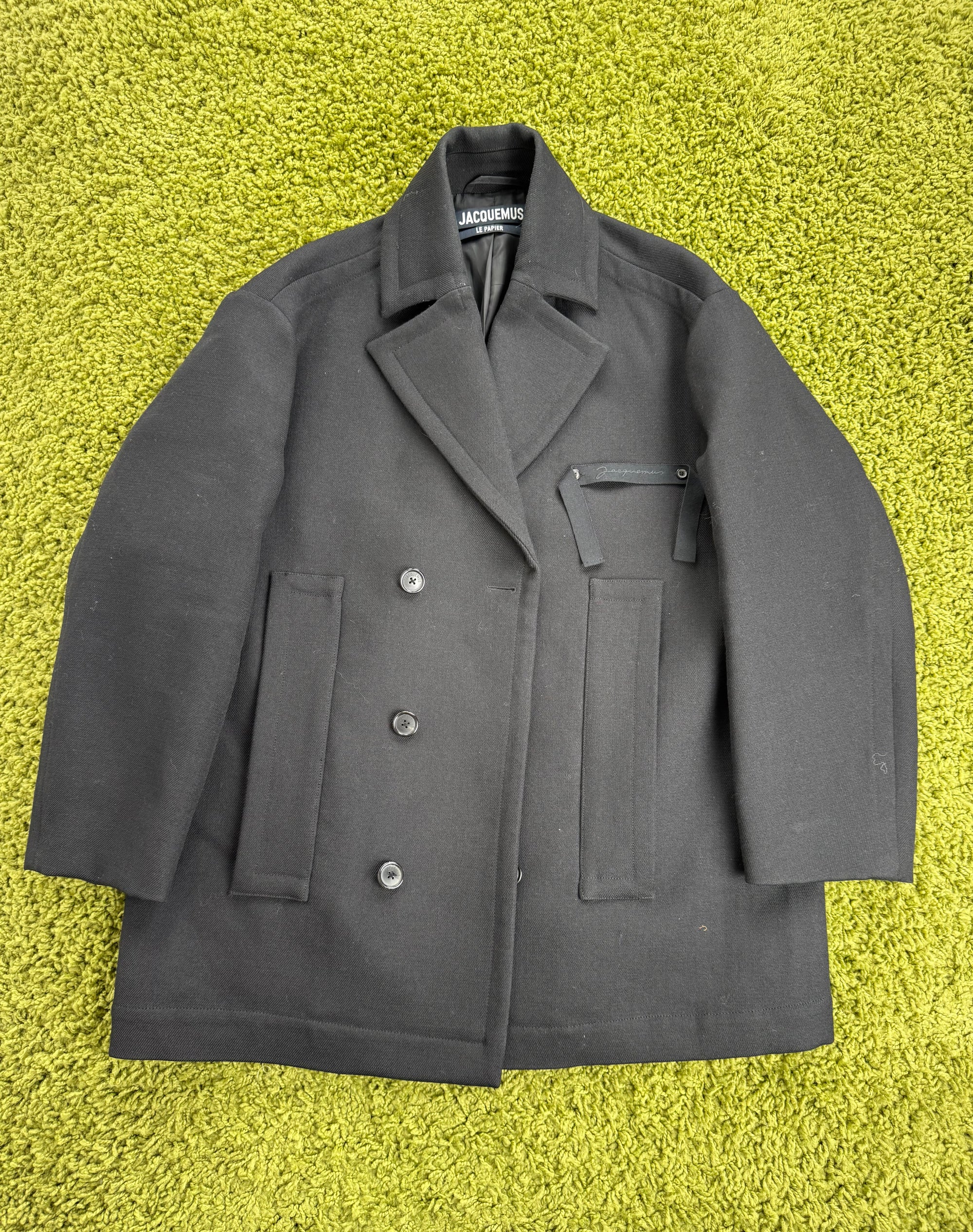 Cappotto Le caban Merria Jacquemus Nero 48