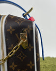 Beauty Case Louis Vuitton X NBA Marrone