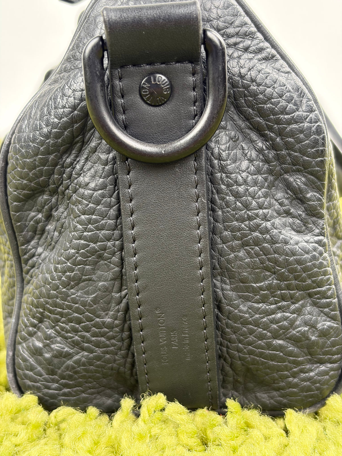 Borsa Keepall Bandoulière 25 Monogram Louis Vuitton Nero