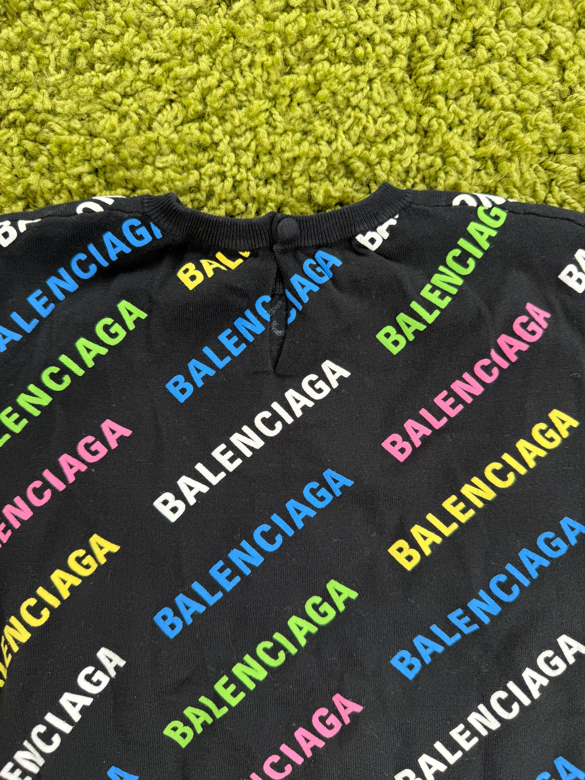 Longsleeve Balenciaga Nera Multicolor S