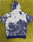 Completo Louis Vuitton Size XL blu e bianco