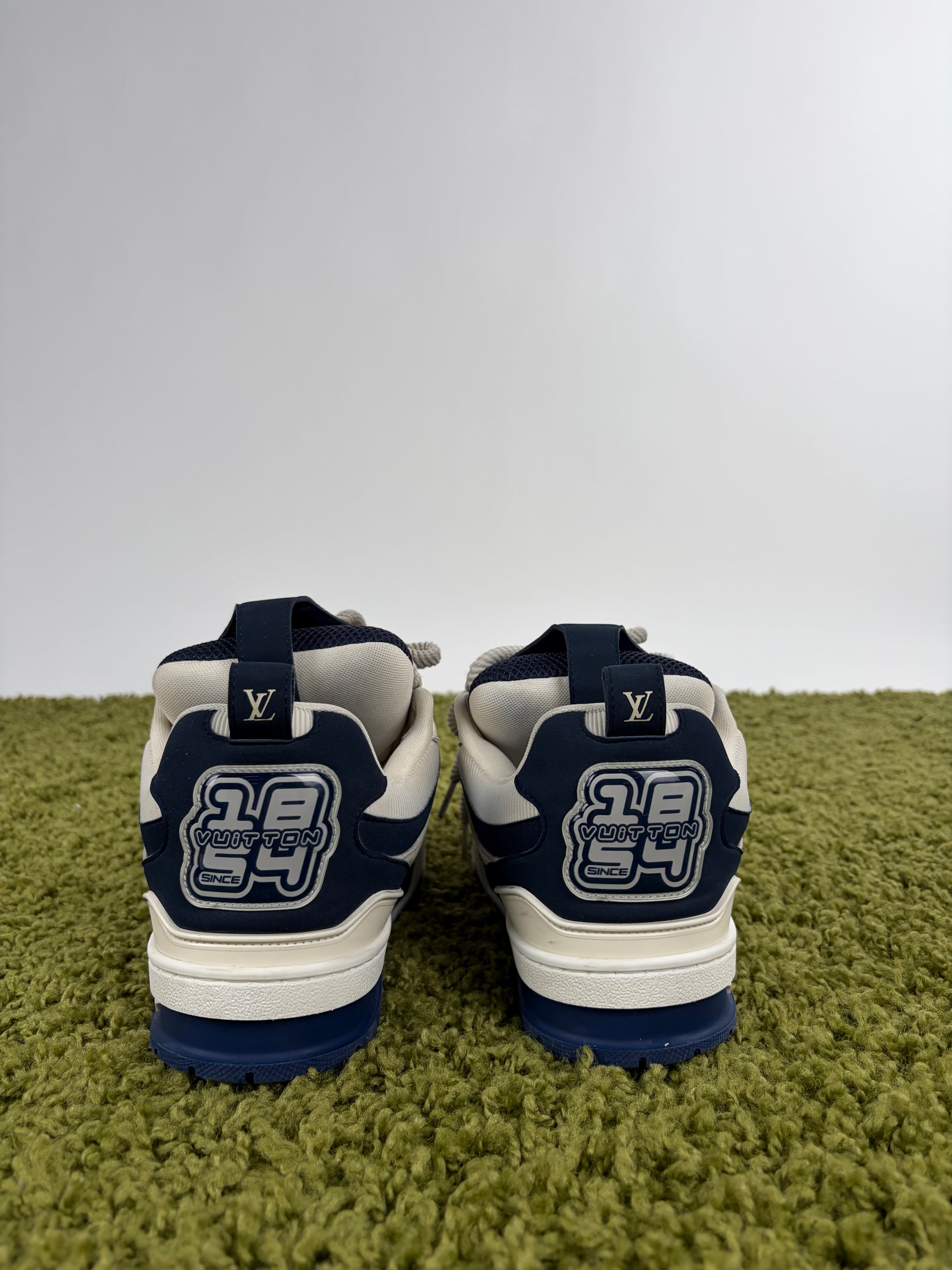 Louis vuitton skate Size 7=41 calza 42 blu e bianca